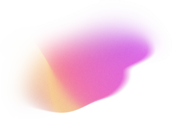 Grainy Gradient Textured Blob Shapes. Abstract Transparent PNG element. Trendy design resources, Purple orange and yellow. Modern design trends.
