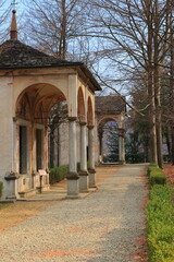Obraz premium SACRO MONTE DI ORTA SAN GIULIO IN ITALIA 