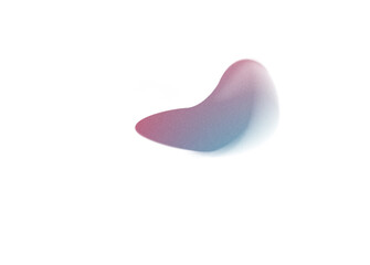 Grainy Gradient Textured Blob Shapes. Abstract Transparent PNG element. Trendy design resources, Purple orange and yellow. Modern design trends.
