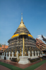 Fototapeta premium Wat Phra That Lampang Luang is a temple in Lampang Province, Thailand.