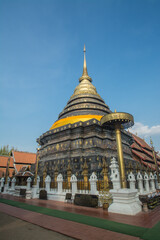 Fototapeta premium Wat Phra That Lampang Luang is a temple in Lampang Province, Thailand.