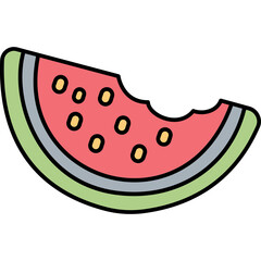 Fruit Vector Icon fully editable

