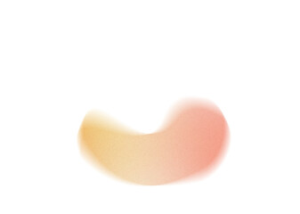 Grainy Gradient Textured Blob Shapes. Abstract Transparent PNG element. Trendy design resources, Purple orange and yellow. Modern design trends.
