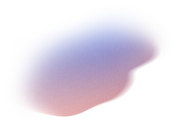 Grainy Gradient Textured Blob Shapes. Abstract Transparent PNG element. Trendy design resources, Purple orange and yellow. Modern design trends.
