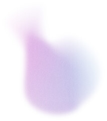 Grainy Gradient Textured Blob Shapes. Abstract Transparent PNG element. Trendy design resources, Purple orange and yellow. Modern design trends.
