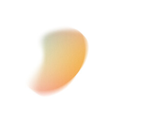 Grainy Gradient Textured Blob Shapes. Abstract Transparent PNG element. Trendy design resources, Purple orange and yellow. Modern design trends.
