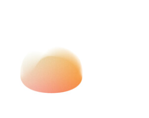 Grainy Gradient Textured Blob Shapes. Abstract Transparent PNG element. Trendy design resources, Purple orange and yellow. Modern design trends.
