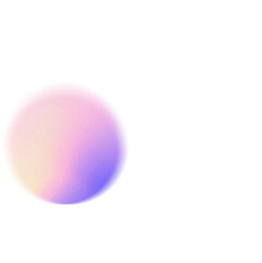 Grainy Gradient Textured Blob Shapes. Abstract Transparent PNG element. Trendy design resources,...
