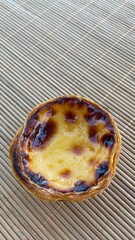 Traditional sweet round pastry in Portugal
