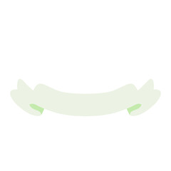 cute green ribbon 