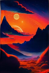 sunset, sky, cloud, sun, nature, clouds, sunrise, landscape, red, orange, dusk, water, sea, evening, color, lake, sunlight, beautiful, blue, light, dramatic, colorful, ocean, dawn, cloudscape