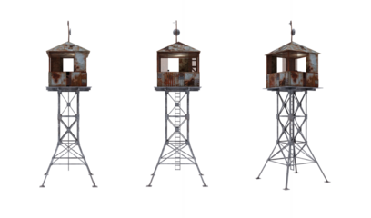 Post apocalyptic Guard tower