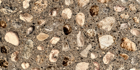 Natural Stone Wall Textured Background
