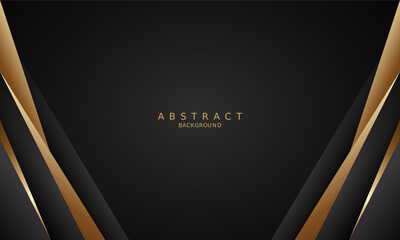 dark black luxury premium background and gold line.