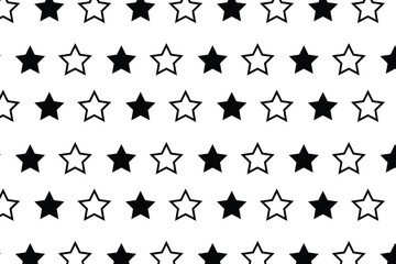seamless pattern star