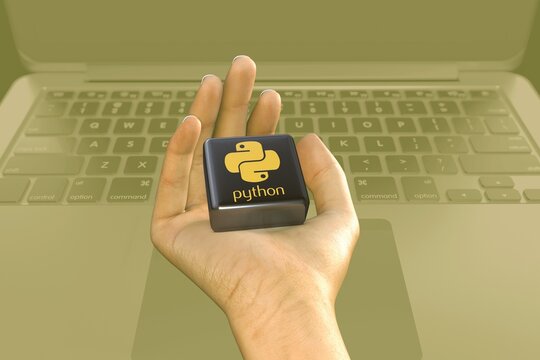 python, social media background