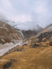 landscape with clouds