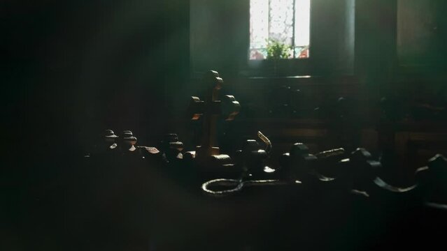 Orthodox church from the small town of Busteni, Romania