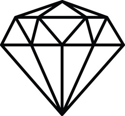 Diamond Vector Icon
