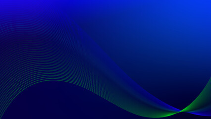 Modern abstract wave curve background design with halftone dark blue outlines. Suitable for posters, flyers, websites, covers, banners, advertisements, etc