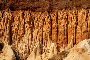 Natural pattern of sand