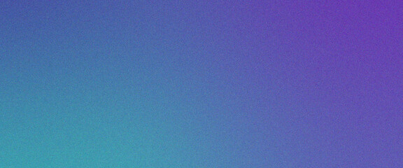 Abstract blue purple gradient with grainy noise texture banner illustration.