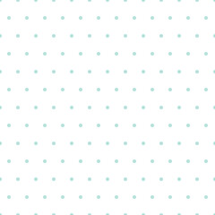 White and blue Dot seamless pattern background. Vector illustration.