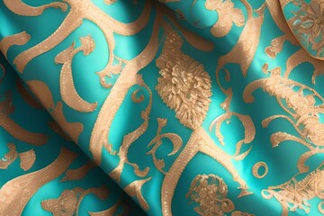 thai silk fabric-Generate AI