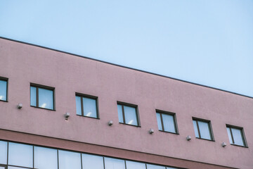 Office building, top floor