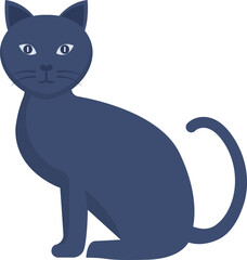 halloween black cat and Bad luck