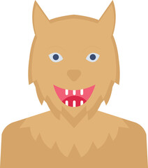 halloween werewolf and transformation