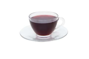 Small Glass of grape purple juice glass isolated on cutout PNG. It has dark purple color, sweet and sour taste, Contains vitamin C, K (flavonoids) which have antioxidant properties. Drink Refreshing. 