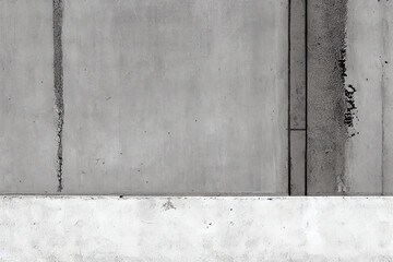 Concrete wall background, Generative AI