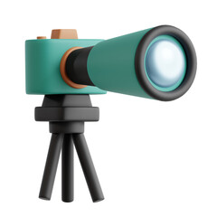 3d wildlife watching icon