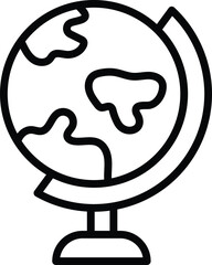 hotel service  globe and geography
