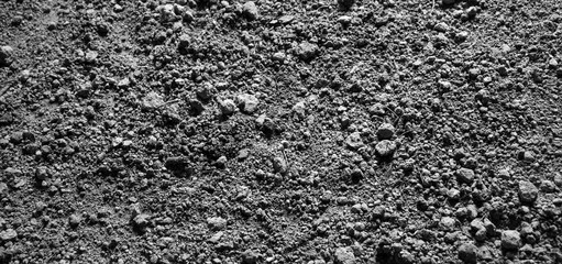 Natural background. Light soil close up
