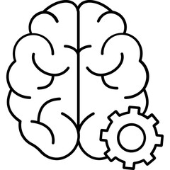 Body Organ Half Glyph Vector Icon which can easily modified 

