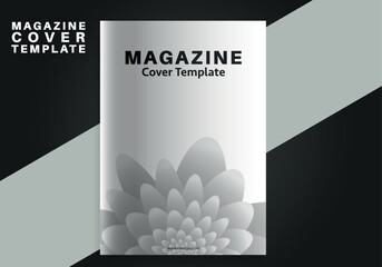 Magazine cover, Annual report design template vector, Leaflet, presentation book cover templates.
