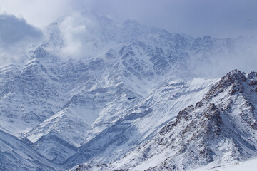 winter mountain landscape