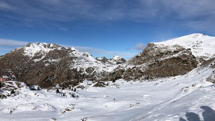 montagna, paesaggio, croci, cielo, neve, natura, inverno, tramonto, alba, nube, veduta, viaggiare, cime, sole, alpi, panorama, luce, vallata, nebbia, escursioni, fiori, castelli, chiese, animali