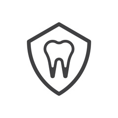 Protection Security Teeth And Tooth Icon