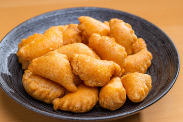 Crispy peanut puff for traditional chinese new year