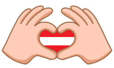 Fototapeta premium Love Austria