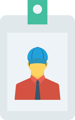 logistics badge and id