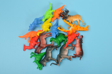 Type of plastic dinosaur toys. The dinosaur toy was incredibly detailed and realistic, inspiring my...