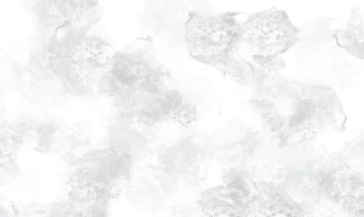 Watercolor White and gray background with texture. Abstract grey white background. Watercolor textures on white paper background.