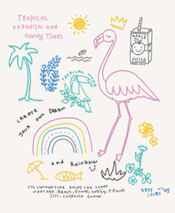 summer time illustration