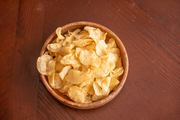 bowl of fries on the table