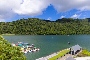 Obraz premium Liyu Lake in Hualien of Taiwan