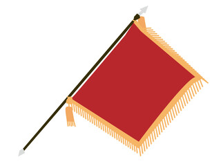 学校で使われる優勝の旗（コンクールや体育祭で使われる旗）